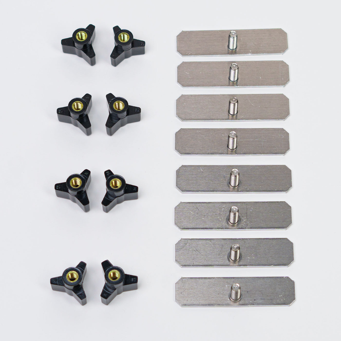 Pet Carrier Replacement Set Plastic Thumb Wing Nuts Steel Bolts/Screws ~  Cat/Dog