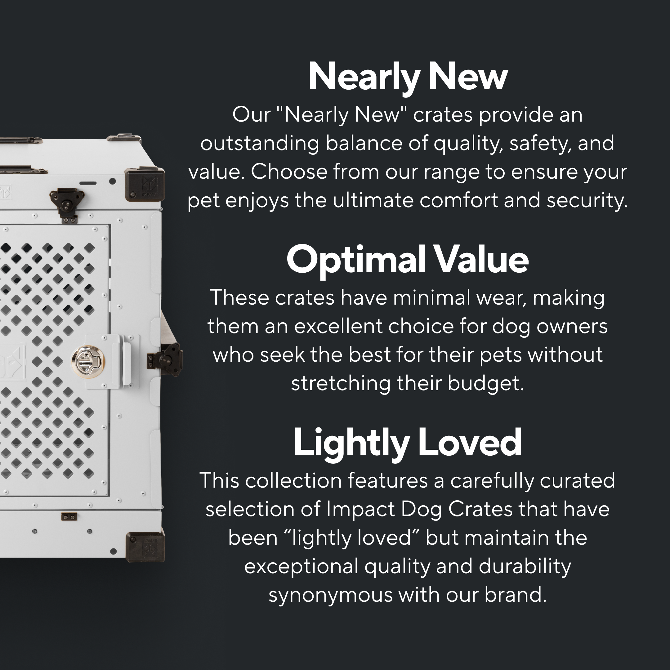 Impact Secondhand Crates - Collapsible