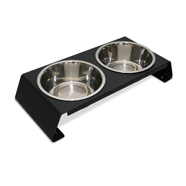 Aluminum Dog Bowl Stand